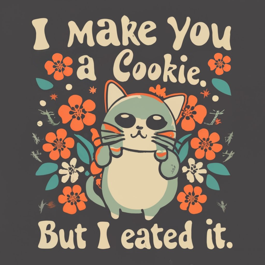 I make you a cookie, but I eated&nbsp;it
